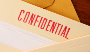 rule confidentiality address